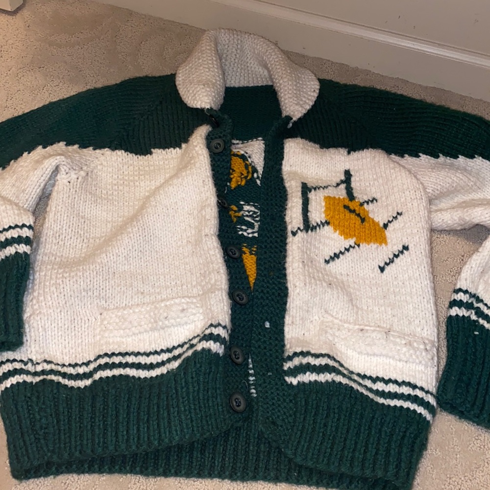 Handmade Green Bay Packers Sweater
